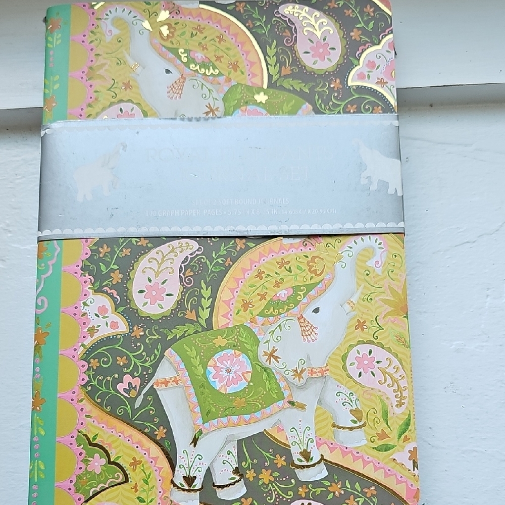 Set Of 2 Colorful Notebooks
